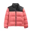 2023 Nuovo arrivato Piumino moda uomo e donna nord inverno The Nort Puffer Jackets Parka con ricamo lettera Giacche outdoor viso Streetwear Vestiti caldi