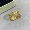 Bague trèfle de qualité supérieure, kaléidoscope, marque de mode, cadeau de fête, bijoux de luxe classiques