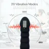 Vibratorer 20 lägen vibrator mjuk silikon dildo realistisk penis stark motor g-spot klitoris stimulator kvinnlig masturbator vuxna sex leksaker 231116