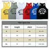 Mannen Tank Tops Mannen Print Stijl Gym Casual Sport Singlet Tank Top Tee Stringer Bodybuilding Spier Fitness Vest T230417