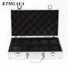 Watch Boxes Cases 10 Girds Luxury Premium Quality Watch Box Aluminum Alloy Produc Pattern Storage Clock Box Collection Display Gift Boxes 231116