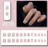 False Nails Manicure Drill Long Fake Products Reusable Adhesive Nail Supplies Glue Press Things Full Cover Tips Accessories Art
