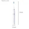 Tandborste elektrisk tandborste sonisk vibrationsinduktion Laddning av blekande tänder rengöring för att ta bort Tartar och Calculus Home Portable Q231117