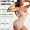 Kvinnors shapers bodysuit Shapewear Women Full Body Shaper Tummy Control Hip Bulifter Corset lår Reduktiv bantning Midjetränare Underkläder