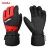 Gants de ski Boodun hiver chaud épaissir enfants gants de Ski coupe-vent imperméable mitaines réglable Snowboard gants de neige pour garçon fille 231116