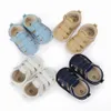 Sandalen zomer pu lederen sandalen babyjongens schoenen uitgehold strand anti-slip sandalen geboren prewalkers schoenen voor peuters 230417