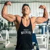 Men's Tank Tops Just Gym Stringers Mens Tank Tops Sleeveless Shirt Y back Bodybuilding and Fitness Men's Gyms Singlets Clothes Muscle Regatas T230417