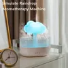 Essential Oils Diffusers 2023 Rain Cloud Firidifier Raindrop H2O Air Arom Diffuser Essential Oil Aromaterapi For Home 231116