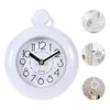 Wall Clocks Bathroom Hanging Clock Mountable Pendulous Waterproof Battery Operated Without