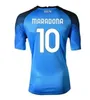 23 24 Maglie Maglia Napoli Maglie da calcio Napoli Osimhen Kvaratskhelia Anguissa Maradona SSC Valentine's Day Halloween Terzo 2023 2024 KIDS Kit Fan Player Shirt Football Shirt