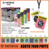 Оптовая продажа Tastefog Astro 7000 puffs одноразовая вейп-ручка 2% 16 мл перезаряжаемые одноразовые вейпы для электронных сигарет