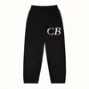 Calças masculinas Fw Cole Buxton Woolen Calças Homens Mulheres 1 Qualidade Sweatpants Vintage Knit Jacquard Solto Corredores 231117