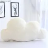 Kussen/decoratief schattig wit gevuld pluche wolk speelgoed super zacht kussen beddengoed meisjes kamer katoen stoel bank huisdecoratie cadeau