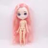 Dolls ICYDBSBlythDoll 1 6 Joint Body 30CM BJD toys Natural shiny face with hands AB DIY Fashion girl gift 231117