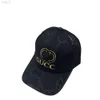 Designer Cucci Fashion Gucc Hat Cap New Summer Alphabet Rätt utgåva Network Red Korean Edition High Quality Jacquard Mesh