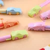 1pc Random Novelty Cute Creative Plastic Car Catapult Pen Model Children Stationery Boy Reward Gift School Accessories