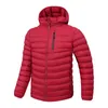 2023 Veste d'hiver pour hommes veste en duvet femme manteau une variété de couleurs chaud épais coupe-vent à capuche matelassé mode décontractée taille simple M-4XL hiver doudoune homme