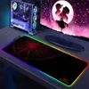 Mouse Pads Wrist Rests Mousepad Xxl Game Redragon Computer Accessories LED Mouse Pads RGB Desk Pad Deskmat Gaming Gamer Mat Anime Office Mouse Mats YQ231117