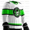 Anpassad Savannah Ghost Pirates Hockey Jersey Joe Fleming Logan Drevitch Ryan Scarfo Alex Swetlikoff Sebastian Vidmar Simon Pinard Brent Pedersen Alex Gilmour