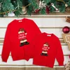 Tenues assorties pour la famille Pulls de famille de Noël Joyeux Noël Jersey Mère Père Fille Fils Tenue assortie Femmes Hommes Sweat Enfants Garçon Fille Jumper 231117