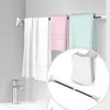Zasłony prysznicowe Regulowane ubrania ubrania Suszanie Suszanie Wiszące Zasłona Ręcznik w łazience od 50 do 98 cm stal nierdzewna 222m