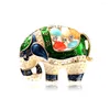 Broches Blucome mignon coloré émail éléphant forme broche cristal Animal broche pour femmes enfants écharpe chapeau sac accessoires bijoux