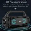 Cell Phone Speakers B99 speaker wireless outdoor music center high-power and high-volume subwoofer portable Bluetooth audio system caixa desom Q231117