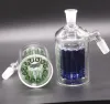 Glassdiy Glas-Aschefänger, 14 mm, 18 mm Zoll, Mini-Glasbong, Aschefänger, dicker Pyrex-klarer Bubbler, Aschenfänger 45 90 Grad ZZ
