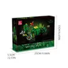 その他のおもちゃ590pcsジューシーな植物ポットビルディングブロックセットフラワーサボテンアセンブルモデルブリックデスクトップオーナメントキッズおもちゃクリスマスギフト231117