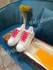 Designerskie buty płócienne Lady Washed Style Buty Dasual Buty Kobiety Sneakery Vintage koronkowe czarne białe solidne kobiety Sneaker DC220501