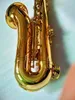 Ny BB Tenor Saxophone T-902 Professionell Spela musikinstrument Elektrofores Guld Tenor Sax med fallstillbehör