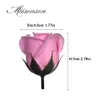 50pcs diamètre 4 5cm savon pas cher tête de rose beauté mariage cadeau de la Saint-Valentin bouquet de mariage décoration de la maison fleur à la main Art213j