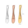 Smoking Colorful Zinc Alloy Portable Herb Tobacco Straw Tips Digging Spoon Shovel Dabber Scoop Nails Snuff Snorter Sniffer Waterpipe Bong Cigarette Holder