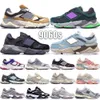 Toppdesigner 9060 Joe Freshgoods Men Running Shoes Suede 1906r Penny Cookie Pink Baby Shower Blue Sea Salt Outdoor Trail VKW