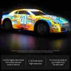 Electric RC Car High speed RC High Speed Drifting With LED Lights 27HZ Remote Control Model Vehicle Racing Sport Toy For Kids And 231117