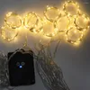 Nocne światła Słoneczna Lampa LED String Outdoor 3x3m 300LLD Fairy Curtain for Windowsoin Party Garden Garland Świąteczne oświetlenie