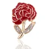 Carnation Flower Brooches For Women Suit Collar Lapel Pins Mother's Day Gift Wedding Party Jewelry Dress Coat Accessories