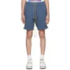 Mäns shorts Rhude Summer Designer Beach Pants Rhude Brodery Letter Solid Color DrawString American High Street Fashion Märke Loose Casual Sports Capris