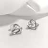 Boucles d'Oreilles Clou Clips d'Oreille Silicone Indolore Femme Piercing Été Simple Haut de Gamme Petit Amour Tempérament Mignon