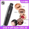 Tatueringsmaskin Mast P10 Topp Permanent Makeup Machine Rotary Tattoo Gun Pen Eyebrow Lips Tattoo Machine Pen Device Set Tillbehör för tatuering 231116