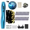 Tattoo Machine Mast P20 Tattoo Pen Kit Batterie sans fil 2,5 mm Course Sourcils Lèvres Maquillage Permanent Machine Noir WJX 1RL Cartouche Aiguilles Set 231116