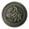 1879-CC Seksi Hobo Paraları ABD Morgan Dolar El Oyma El Sanatları Kopyalama Met Paraları Metal El Sanatları Özel Hediyeler
