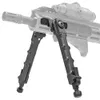 Tum 7.5-9 gevärbipod justerbar kompatibel med mlok bipod för gevär för utomhusområde jakt och skjutbipod för M-Lok