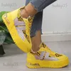 Klädskor ormtryck chunky sneakers kvinnor luft kudde plattform vulkaniserade skor kvinna pu läder icke-halkt tjocka sula casual skor 2023 T231117