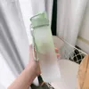 butelka z wodą sportowe butelki z wodą kolorowe majsterkowanie spersonalizowane przenośne bezpieczeństwo matte PC plastikowe 700 ml Pucharowanie Puchar