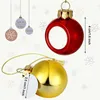 クリスマスデコレーション9ピース昇華クリスマスボールの装飾品のためのクリスマスプルーフクリスマスツリー