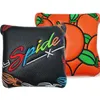 Andra golfprodukter Golf Putter Cover Orange Och Svart Spindelputter Headcover Golf Club Putter Head Covers Elegant Broderi Premium Läder 230414