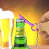 Kluczowa butelka do piwa może otwierać klęskość kluczy aluminium aluminium na zewnątrz wiszący wisiorku promocyjne mini narzędzia kuchenne LX5553