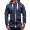 Men's Jackets Men's thermal jogging hoodies running jacket outdoor gym fitness workout hoodies sweaters activewear sport jacket shi