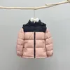 Enfants enfants Down Coat NF designer veste d'hiver garçons filles en plein air vers le bas à capuche chaud Parka noir Puffer vestes lettre imprimer vêtements vêtements d'extérieur coupe-vent 20253